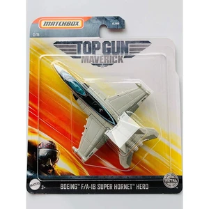 Matchbox Top Gun letadla Boeing F-A-18 Super Hornet Maverick