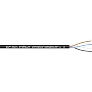Senzorový kabel LAPP UNITRONIC® SENSOR LifYY A 7038903/100, 3 x 0.25 mm², černá, 100 m