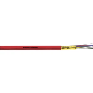 LAPP 1708002-1000 kábel pre požiarne hlásiče J-Y(ST)Y 2 x 2 x 0.8 mm červená 1000 m