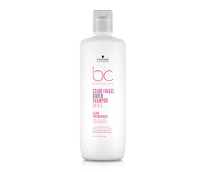 Šampon pro neutralizaci žlutých tónů Schwarzkopf Professional Bonacure Color Freeze Silver - 1000 ml (2708487) + dárek zdarma