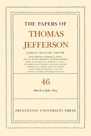 The Papers of Thomas Jefferson, Volume 46