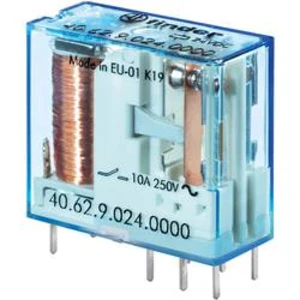 Finder 40.62.9.110.0000 relé do DPS 110 V/DC 10 A 2 přepínací kontakty 1 ks
