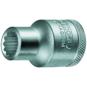 Vložka pro nástrčný klíč Gedore D 19 22, 22 mm, 1/2", chrom-vanadová ocel 6134600