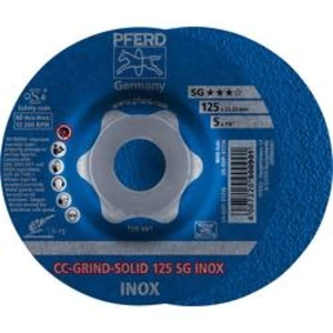 PFERD 64186125 CC-GRIND-SOLID brusný kotouč CC-GRIND-SOLID 125 SG INOX Ø 125 mm 10 ks