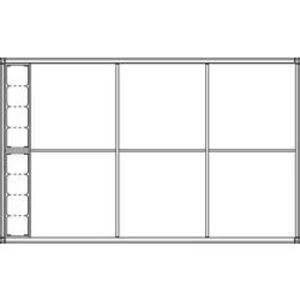 Ritto by Schneider 1556670, 15566/70, (š x v x h) 1340 x 841 x 145 mm, bílá