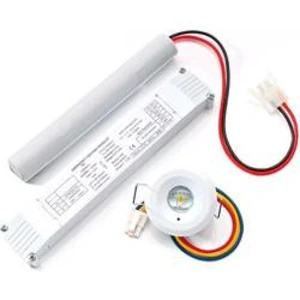 LED nouzové osvětlení únikových cest vestavná montáž do stropu ESYLUX ELH C LED SC FM weiß EN10080012