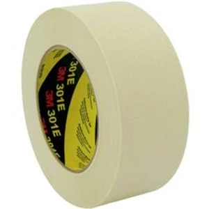 Krepová lepicí páska 3M 301E 3014850, (d x š) 50 m x 48 mm, guma-pryskyřice, béžová, 1 ks