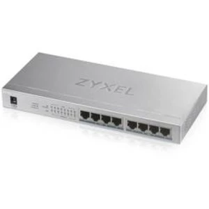 Síťový switch ZyXEL, GS1008-HP, 8 portů, 2000 MBit/s, funkce PoE