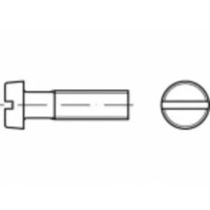 Šrouby s válcovou hlavou TOOLCRAFT TO-5358615, N/A, M1.4, 3 mm, nerezová ocel, 100 ks