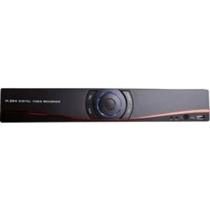 Síťový IP videorekordér (NVR) pro bezp. kamery m-e modern-electronics DVR 3004 55325, 4kanálový