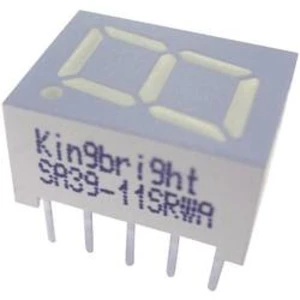 Displej 7segmentový Kingbright, SC39-11GWA, 10 mm, zelená, SC39-11GWA