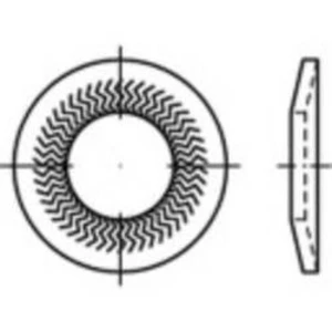Pérové podložky 159397, vnitřní Ø: 5 mm, pružinová ocel, 250 ks