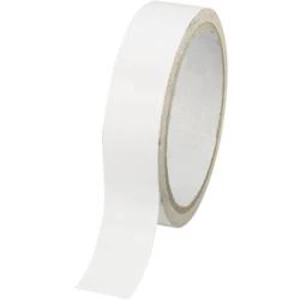 Oboustranná lepicí páska TOOLCRAFT DSTW-48 1564132, (d x š) 30 m x 48 mm, akryl, bílá, 1 ks