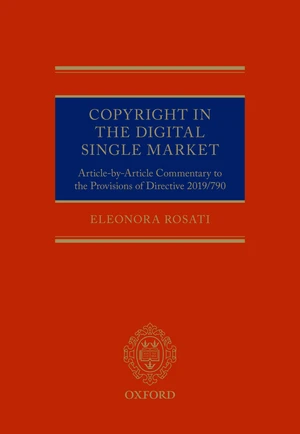 Copyright in the Digital Single Market