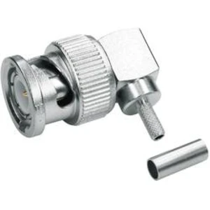 BNC zástrčka, zahnutá Telegärtner J01000A0010, 50 Ω, 1 ks