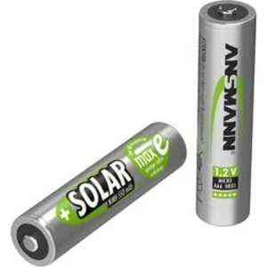 Akumulátor AAA Ni-MH Ansmann HR03 Solar maxE, 550 mAh, 1.2 V, 2 ks