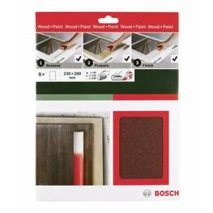 Sada ručního brusného papíru Bosch Accessories 2609256C39 Zrnitost 60, 120, 240, (d x š) 230 mm x 280 mm, 1 sada