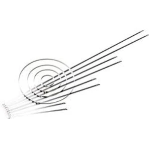 Nerezový stahovací pásek HellermannTyton MST200S 900 N 1, 207 x 5,9 mm