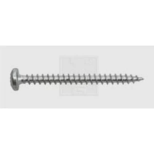 Šroub do dřeva 4 mm 30 mm ocel 200 ks SWG 19643067