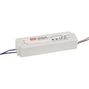 Napájecí zdroj pro LED konstantní napětí Mean Well LPV-60-12, 60 W (max), 0 - 5 A, 12 V/DC