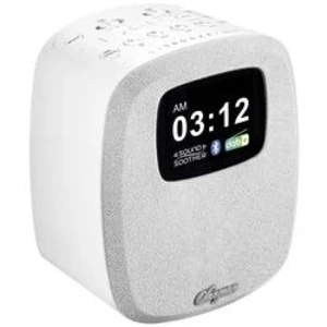 Stolní rádio Sangean DCR-83, AUX, Bluetooth, DAB+, FM, USB, bílá