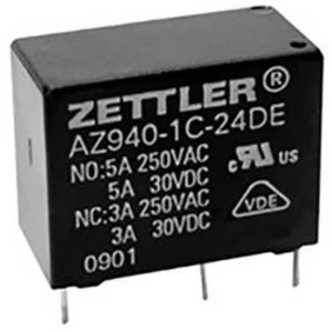 Zettler Electronics AZ940-1AB-24DS relé do DPS 24 V/DC 10 A 1 spínací kontakt 1 ks
