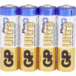 Tužková baterie AA alkalicko-manganová GP Batteries GP15AUP / LR06, 1.5 V, 4 ks