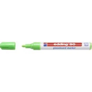 Edding e-90, 4-90011 popisovač na skleněné tabule , 2 mm, 3 mm, světle zelená