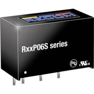 DC/DC měnič napětí do DPS RECOM R12P06S, 167 mA, 1 W, Počet výstupů 1 x