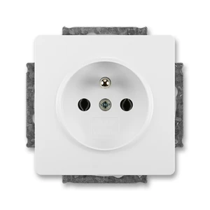 ABB Swing (L) zásuvka jasně bílá 5518G-A02349 B1