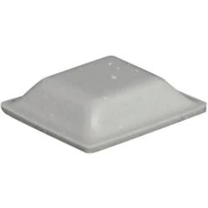Elastická podložka samolepicí TOOLCRAFT PD2127G, (d x š x v) 12,7 x 12,7 x 3,1 mm