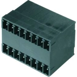 Konektor do DPS Weidmüller SCD 3.81/16/90G 3.2SN BK BX 1973160000, 31.87 mm, pólů 16, rozteč 3.81 mm, 50 ks