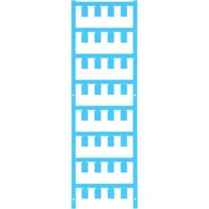 Conductor markers, MultiCard, 12 x 7,4 mm, Polyamide 66, Colour: Blue Weidmüller Počet markerů: 160 SF 5/12 NEUTRAL BL V2Množství: 160 ks