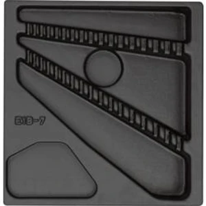 Gedore 2142 E-DT 1500 L systémová vložka, prázdná 1543490 rozměry: (d x š x v) 315 x 310 x 42 mm