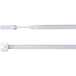 Stahovací pásky Q-serie HellermannTyton Q30L-HS-NA-C1, 200 x 3,6 mm, 100 ks, přírodní