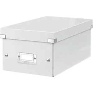 LEITZ DVD box Click & Store/6042-00-01, bílá, 190 x 135 x 320mm, 1,400g/qm bílá (š x v x h) 190 x 135 x 320 mm Leitz