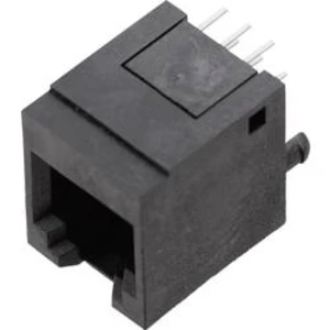 Konektor do DPS BEL Stewart Connectors SS65600-007F (1410-4000-07), zásuvka rovná, černá