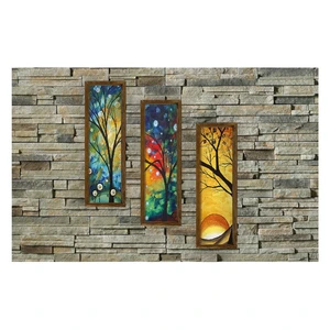 Dekoratívny viacdielny obraz Evila Originals Seasons, 19 × 70 cm