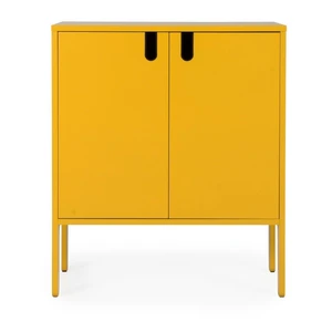 Žltá skrinka Tenzo Uno, šírka 80 cm