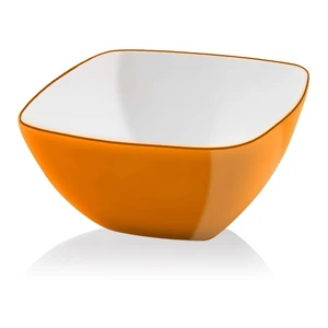 Oranžová šalátová misa Vialli Design, 14 cm