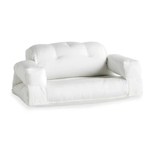 Biela rozkladacia pohovka vhodná do exteriéru Karup Design Design OUT™ Hippo White