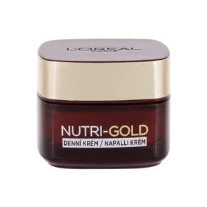 L´Oréal Paris Nutri-Gold Extra 50 ml denný pleťový krém pre ženy na veľmi suchú pleť; výživa a regenerácia pleti; na rozjasnenie pleti