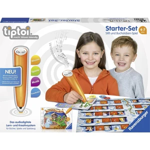 Ravensburger štartovacia sada tiptoi®: hra s perom a písmenom Stift und Buchstaben-Spiel 00802