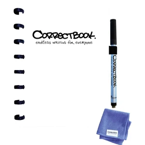 Correctbook DIN A5 white blanko DIN A5 white blanko poznámková kniha  biela  A5