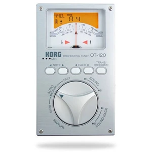 KORG OT-120 gitarová ladička sivá