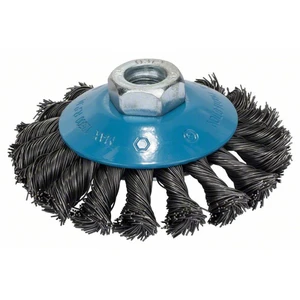 Tapered brush 100 mm, 0,5 mm, 12500 U/ min, 12 mm, 14 Bosch Accessories 2608622011 Priemer 100 mm