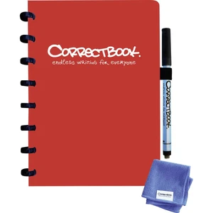 Correctbook DIN A5 red blanko DIN A5 red blanko poznámková kniha  červená  A5