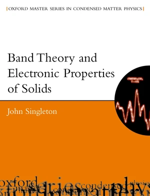 Band Theory and Electronic Properties of Solids