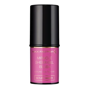 Max Factor Miracle Sheer 8 g lícenka pre ženy 002 Flirty Magenta