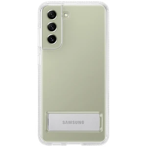 Samsung Clear Standing Cover zadný kryt na mobil Samsung Galaxy S21 FE 5G priehľadná